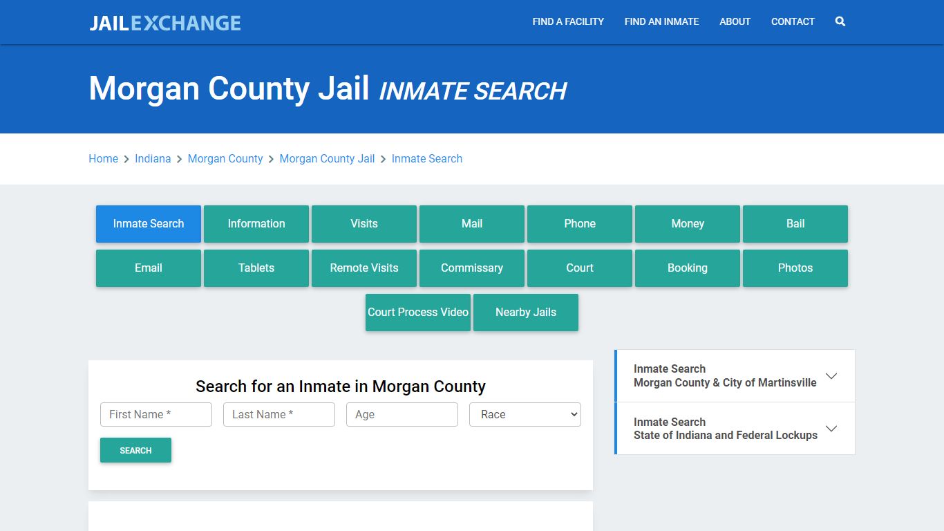 Morgan County Jail, IN Inmate Search: Roster & Mugshots - Jail Exchange